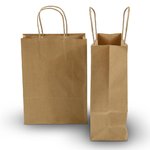 Virgo: Brown Kraft Bag - 45cm (W) x 55cm (H) + 14cm (G) - Carton of 100
