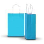Turquoise Kraft Recyclable Paper Bags
