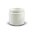 White 400ml (89mm neck) PET Boston Round Jar