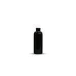 Black 125ml SQUAT PET Round Bottle