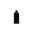 Black 250ml PET SHORT Round Bottle