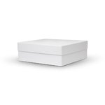 Ice MATTE Small Gift Box: 170mm (W) x 170mm (L) x 80mm (D) + 40mm LID - Carton of 20