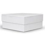 Ice MATTE Large Gift Box: 250mm (W) x 250mm (L) x 90mm (D) + 40mm LID - Carton of 20