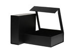 Midnight Small Foldable Rigid WINDOW Box: 220mm (W) x 203mm (L) x 70mm (D) - Carton of 25