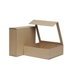 Kraft Small Foldable Rigid Window Box