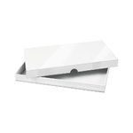 Ice GLOSS DL Gift Voucher Box: 225mm (W) x 115mm (L) x 20mm (D) + 20mm LID - Carton of 50