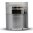 50ml Silver with Chrome Airless Jar (with cap)