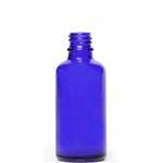 Cobalt Blue 50 ml T/E Boston Round Glass Bottle (18mm neck)