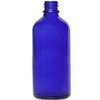Cobalt Blue 100 ml T/E Boston Round Glass Bottle (18mm neck)