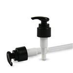 Lotion Pump Black Smooth 24mm