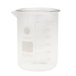 Glass Beaker with spout 600ml
