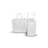 Apollo: White Kraft Bag - 21.5cm (W) x 21.5cm (H) + 11.5cm (G) - Carton of 250