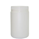 1.2Lt Jar White with White Tamper-evident Lid