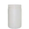 1.2Lt Jar White with White Tamper-evident Lid