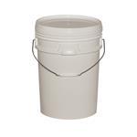 20Lt Pail White with Tamper-evident Lid