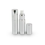 15ml Brushed Aluminium Airless Spray Bottle (with cap)