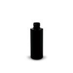 Black 125ml PET Square Shoulder Bottle Neck 410