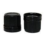 18mm T/E HDPE Cap Black without Dripolator