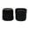 18mm T/E HDPE Cap Black without Dripolator
