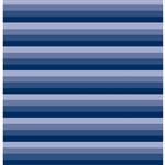 Gloss Wrapping Paper - Blue/Navy Stripes - 50cm X 60m