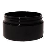 Black 250ml (89mm neck) PET Boston Round Jar