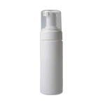 150ml White Foaming Bottle with Natural Overcap & White Pump