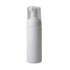 150ml White Foaming Bottle with Natural Overcap & White Pump