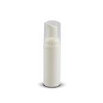 50ml White Foaming Bottle with Natural Overcap & White Pump