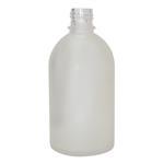 Frosted Boston 250ml Round Glass Bottle (24/410 neck)