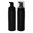 200ml Black Foaming Bottle with Natural Overcap & Black Pump