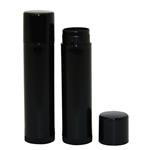 Lip Balm Twister Tube 5ml Plastic Bottle (with cap) - Black