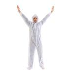 Disposable Coveralls Large with Cap (25 per carton)