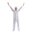 Disposable Coveralls Large with Cap (25 per carton)