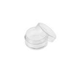 1g Make-Up Jar with Lid Clear and Sifter (U-5)