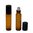 15ml Roll-On Amber Bottle with Black Cap