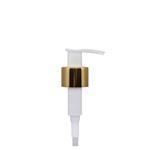 Lotion Pump Shiny Gold 24mm (410 neck) Twist Lock