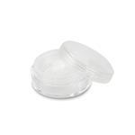 6g Make-Up Jar with Cap Clear and Sifter (U-20)
