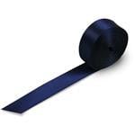 10mm Navy Double Sided Satin Ribbon - 370 - 50m Roll
