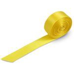 10mm Yellow Double Sided Satin Ribbon - 645 - 50m Roll