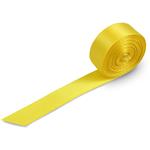 10mm Yellow Double Sided Satin Ribbon - 50m Roll