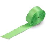 10mm Green Double Sided Satin Ribbon - 50m Roll