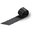 20mm Charcoal Double Sided Satin Ribbon - 077 - 50m Roll