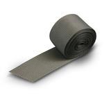 22mm Metal Grey Grosgrain Ribbon - 017 - 50m Roll