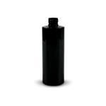 Black 250ml PET Square Shoulder Bottle Neck 410