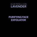 1L Purifying Face Exfoliator - Australian Lavender Range Skincare