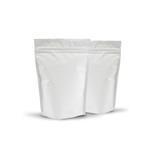 150g Matte White Stand Up Pouch