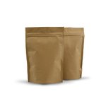 150g Brown Kraft Stand Up Pouch 100 per Carton