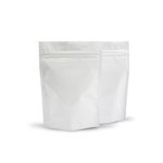 150g Gloss White Stand Up Pouch 100 per Carton