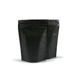 150g Matte Black Stand Up Pouch 100 per Carton