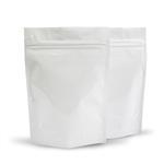 250g Gloss White Stand Up Pouch